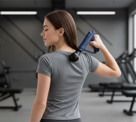 Rechargeable Mini Fascial Gun – Portable Deep Tissue Massager for Instant Muscle Relief (Premium Quality) – Free Delivery