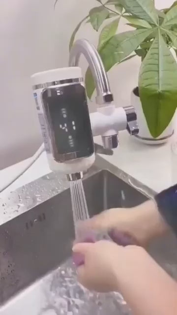 3000W Instant Electric Water Heater Faucet – Fast Heating Tap for Kitchen & Bathroom – Free Delivery